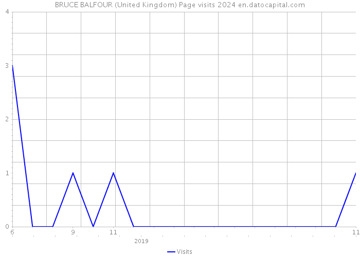 BRUCE BALFOUR (United Kingdom) Page visits 2024 