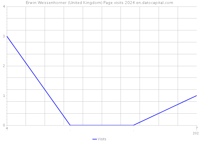 Erwin Weissenhorner (United Kingdom) Page visits 2024 