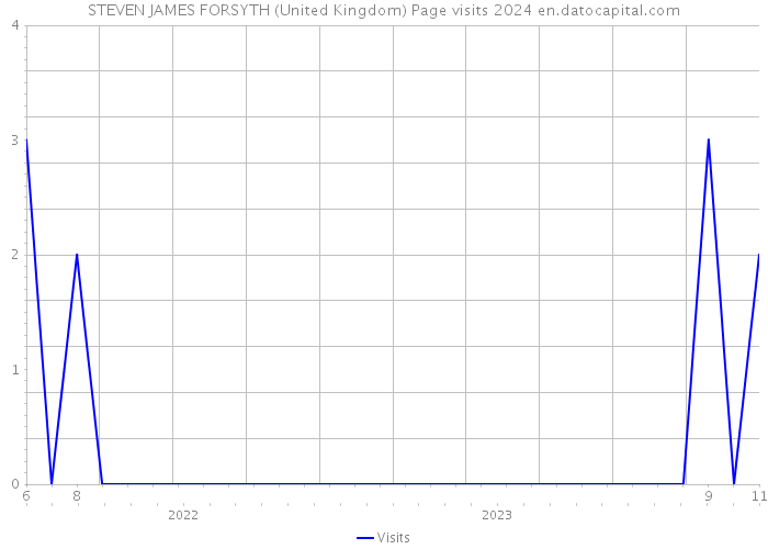 STEVEN JAMES FORSYTH (United Kingdom) Page visits 2024 