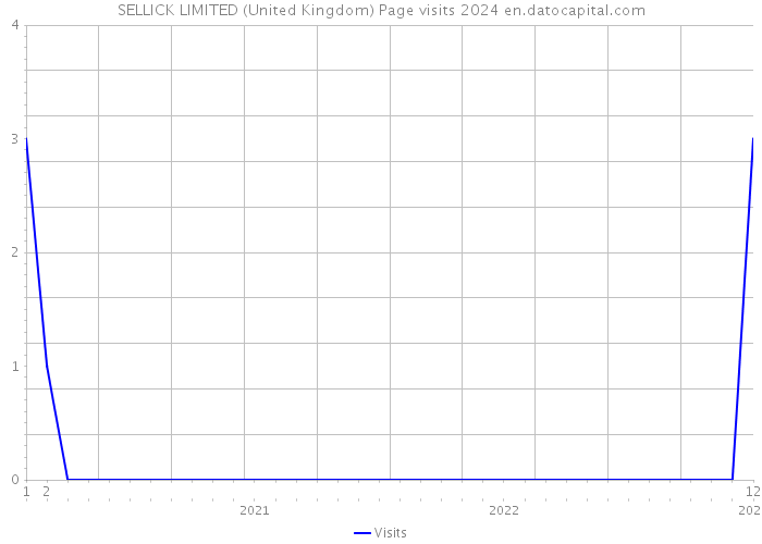 SELLICK LIMITED (United Kingdom) Page visits 2024 