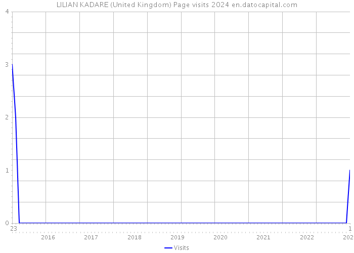 LILIAN KADARE (United Kingdom) Page visits 2024 