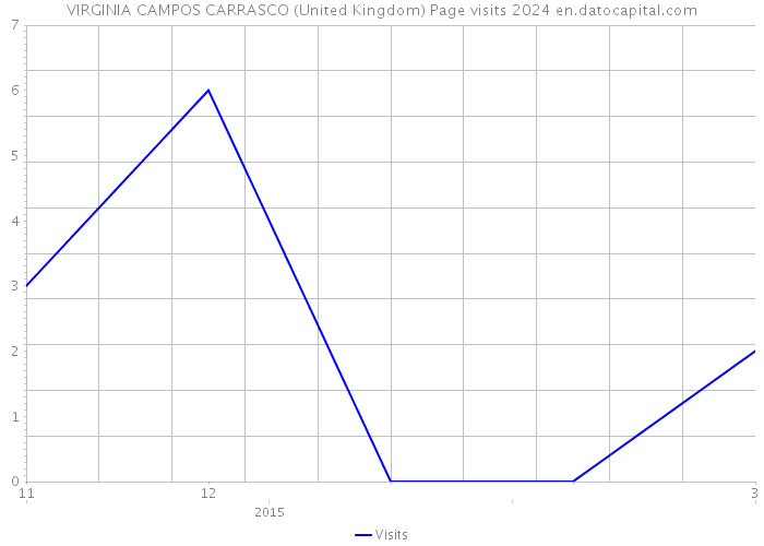 VIRGINIA CAMPOS CARRASCO (United Kingdom) Page visits 2024 