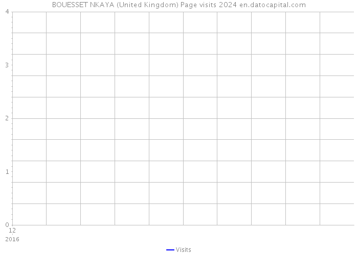 BOUESSET NKAYA (United Kingdom) Page visits 2024 