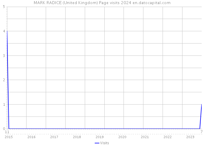 MARK RADICE (United Kingdom) Page visits 2024 
