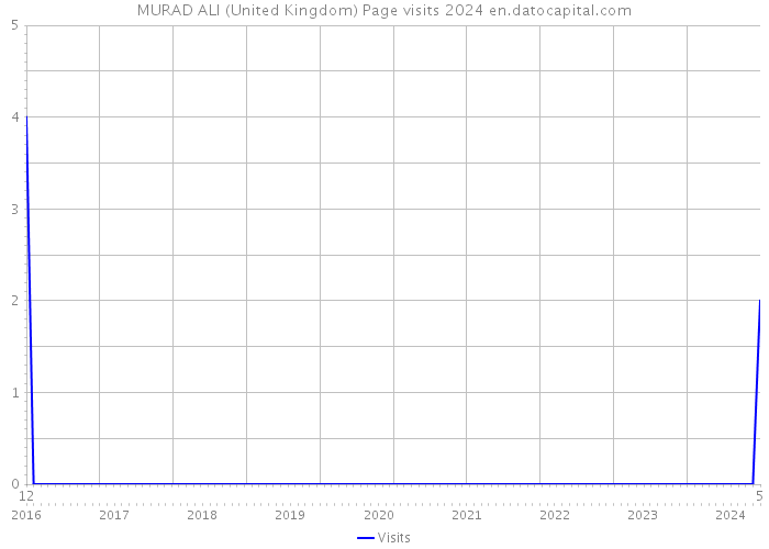 MURAD ALI (United Kingdom) Page visits 2024 