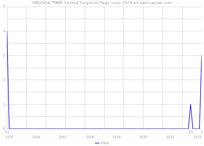 MELINDA TIBER (United Kingdom) Page visits 2024 