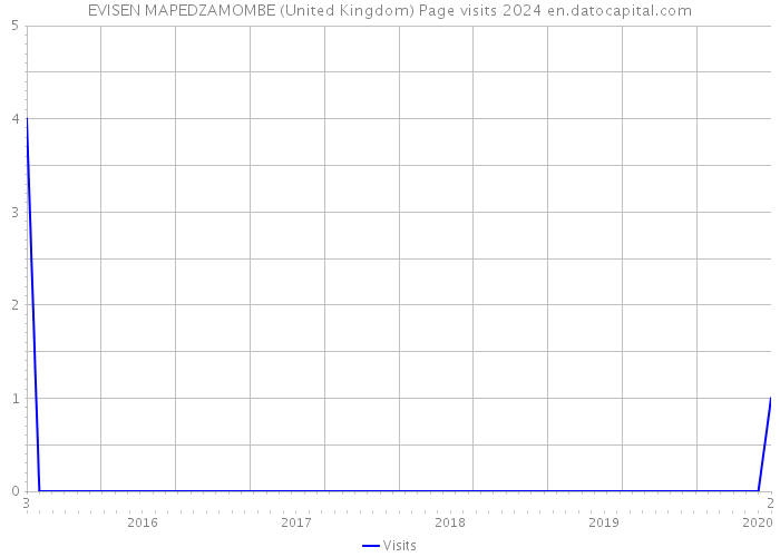 EVISEN MAPEDZAMOMBE (United Kingdom) Page visits 2024 