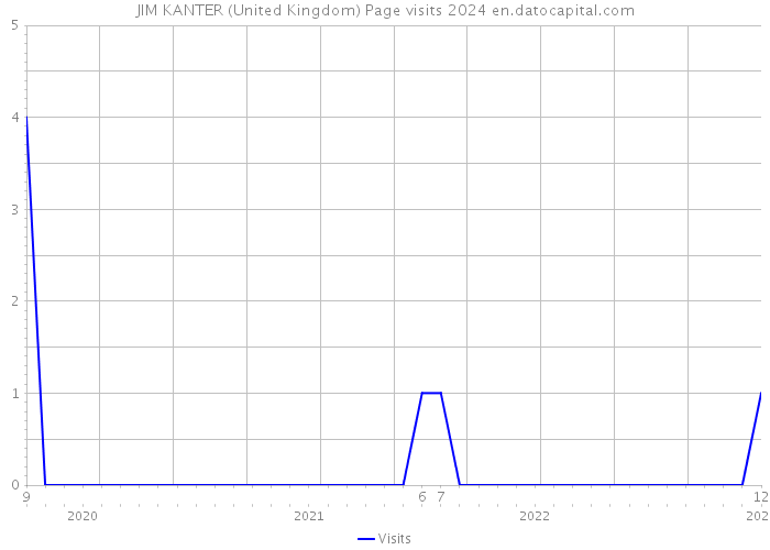 JIM KANTER (United Kingdom) Page visits 2024 