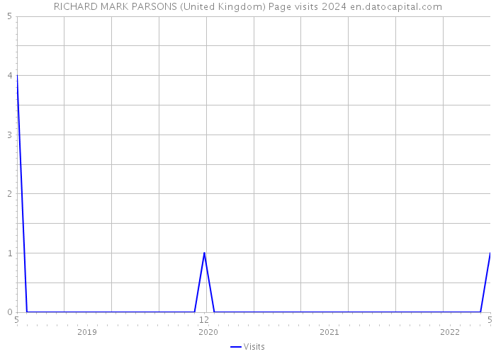 RICHARD MARK PARSONS (United Kingdom) Page visits 2024 