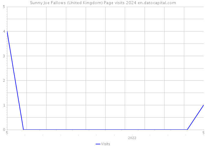 Sunny Joe Fallows (United Kingdom) Page visits 2024 