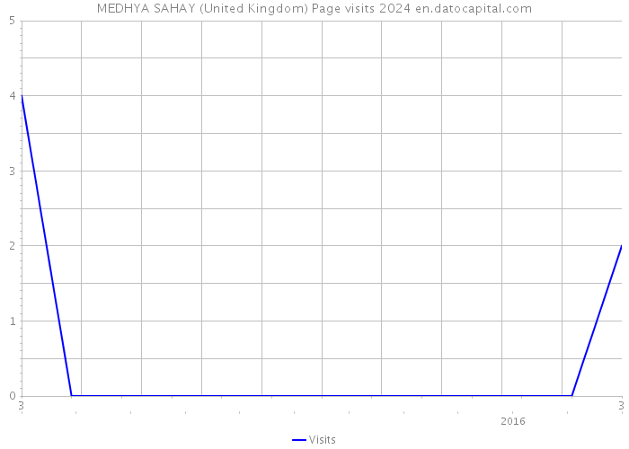 MEDHYA SAHAY (United Kingdom) Page visits 2024 