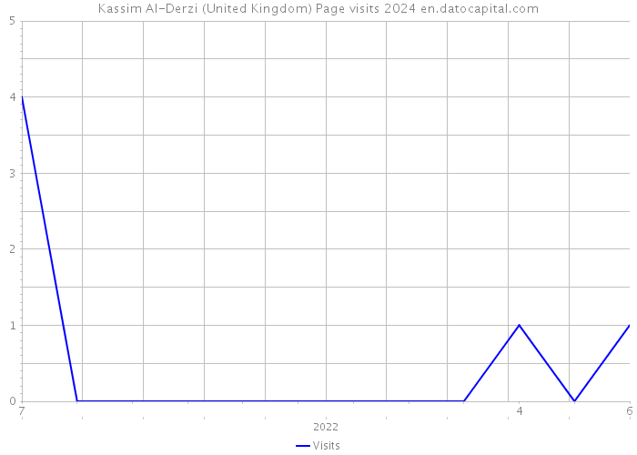 Kassim Al-Derzi (United Kingdom) Page visits 2024 