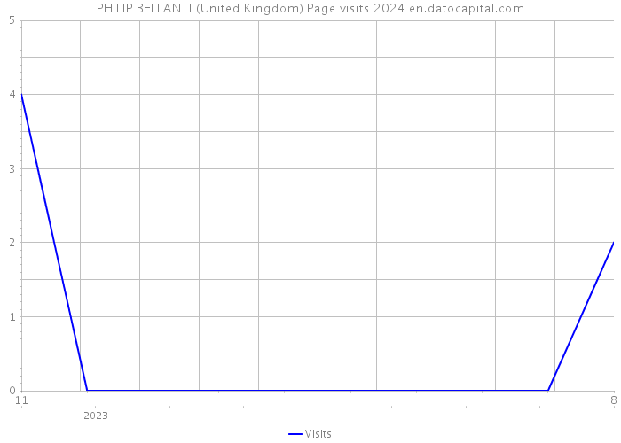 PHILIP BELLANTI (United Kingdom) Page visits 2024 