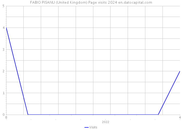 FABIO PISANU (United Kingdom) Page visits 2024 