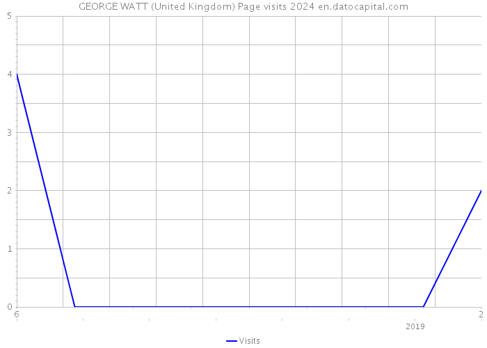 GEORGE WATT (United Kingdom) Page visits 2024 