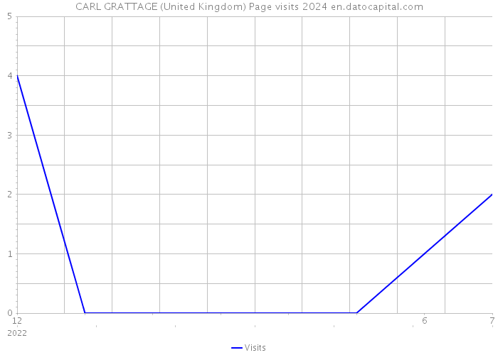 CARL GRATTAGE (United Kingdom) Page visits 2024 