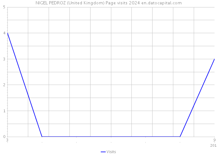 NIGEL PEDROZ (United Kingdom) Page visits 2024 