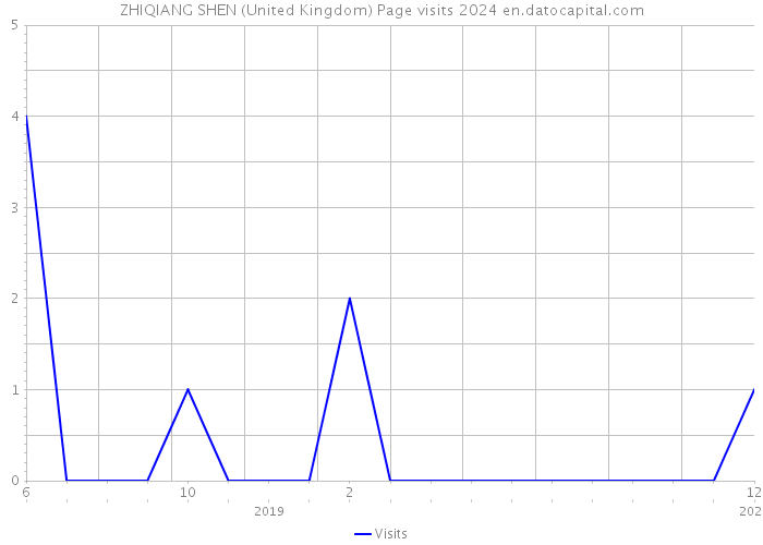 ZHIQIANG SHEN (United Kingdom) Page visits 2024 