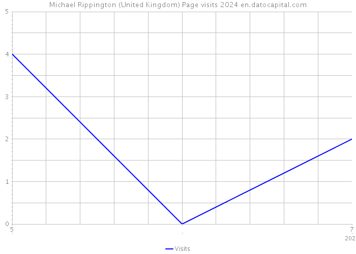 Michael Rippington (United Kingdom) Page visits 2024 