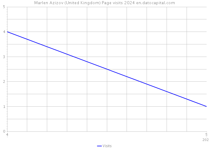 Marlen Azizov (United Kingdom) Page visits 2024 