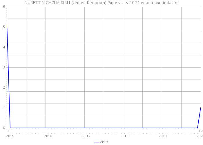 NURETTIN GAZI MISIRLI (United Kingdom) Page visits 2024 