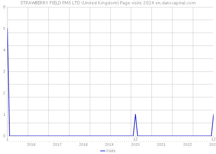 STRAWBERRY FIELD PMS LTD (United Kingdom) Page visits 2024 