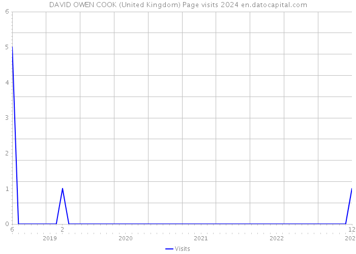 DAVID OWEN COOK (United Kingdom) Page visits 2024 