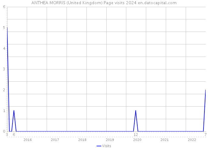 ANTHEA MORRIS (United Kingdom) Page visits 2024 