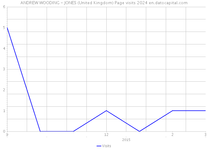 ANDREW WOODING - JONES (United Kingdom) Page visits 2024 
