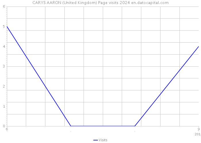 CARYS AARON (United Kingdom) Page visits 2024 