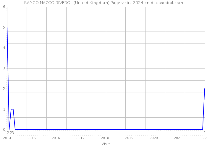 RAYCO NAZCO RIVEROL (United Kingdom) Page visits 2024 