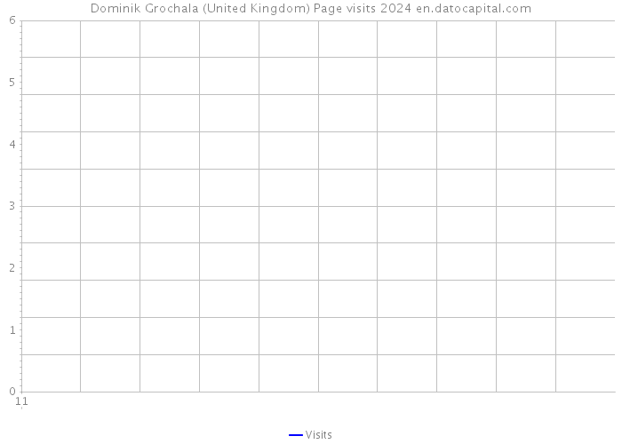 Dominik Grochala (United Kingdom) Page visits 2024 