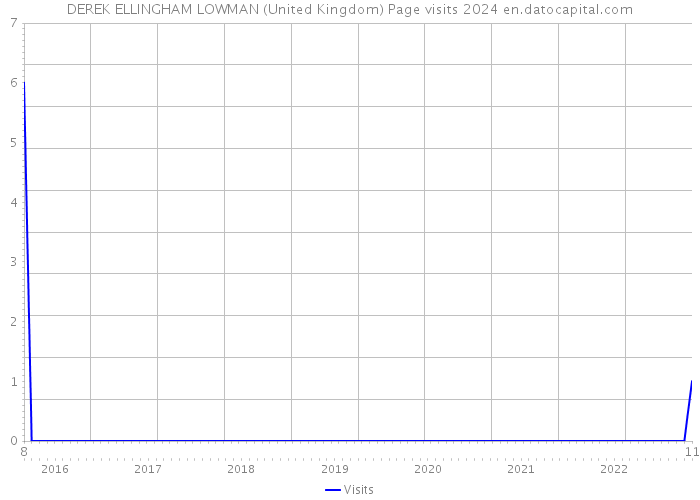 DEREK ELLINGHAM LOWMAN (United Kingdom) Page visits 2024 