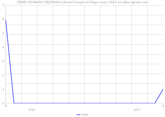 DEREK HOWARD FIELDMAN (United Kingdom) Page visits 2024 