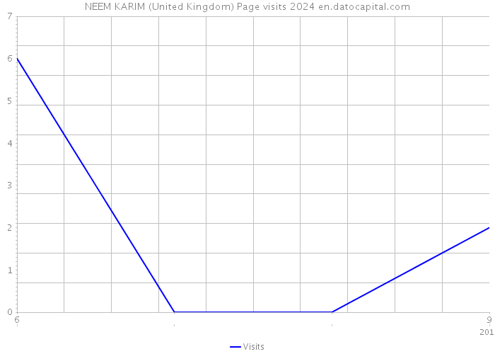 NEEM KARIM (United Kingdom) Page visits 2024 