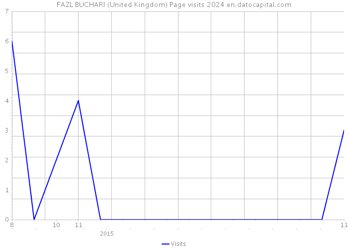 FAZL BUCHARI (United Kingdom) Page visits 2024 