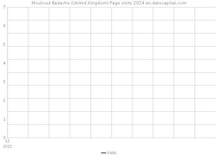 Mouloud Badache (United Kingdom) Page visits 2024 
