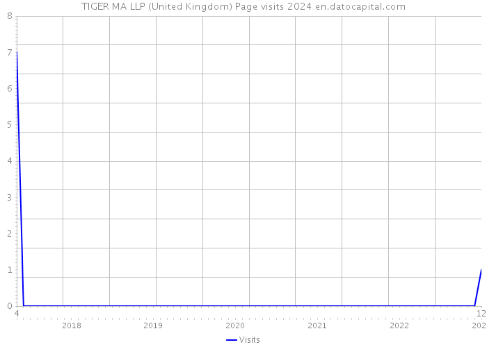 TIGER MA LLP (United Kingdom) Page visits 2024 