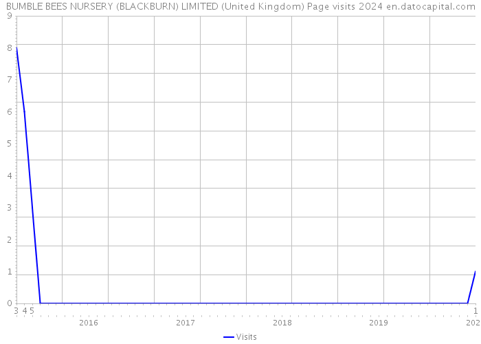 BUMBLE BEES NURSERY (BLACKBURN) LIMITED (United Kingdom) Page visits 2024 