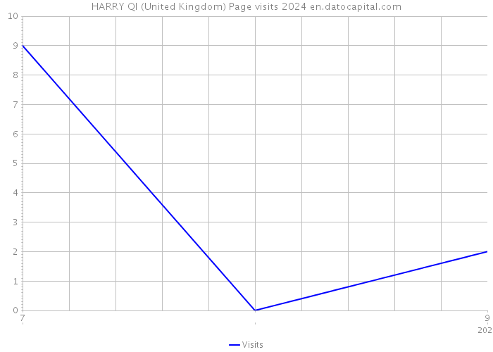 HARRY QI (United Kingdom) Page visits 2024 